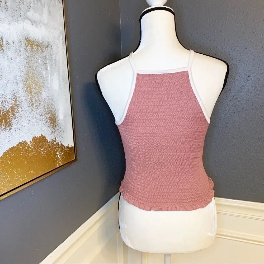Smocked crop top - Picture 3 of 4